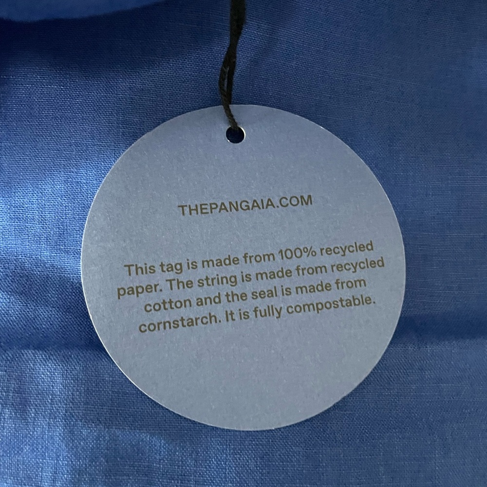 NWT Pangaia Linen infused with Aloe dress - Picture 6 of 7